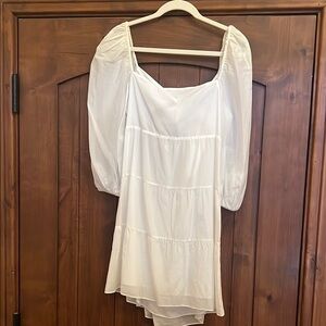 Alice + Olivia White Mini Dress